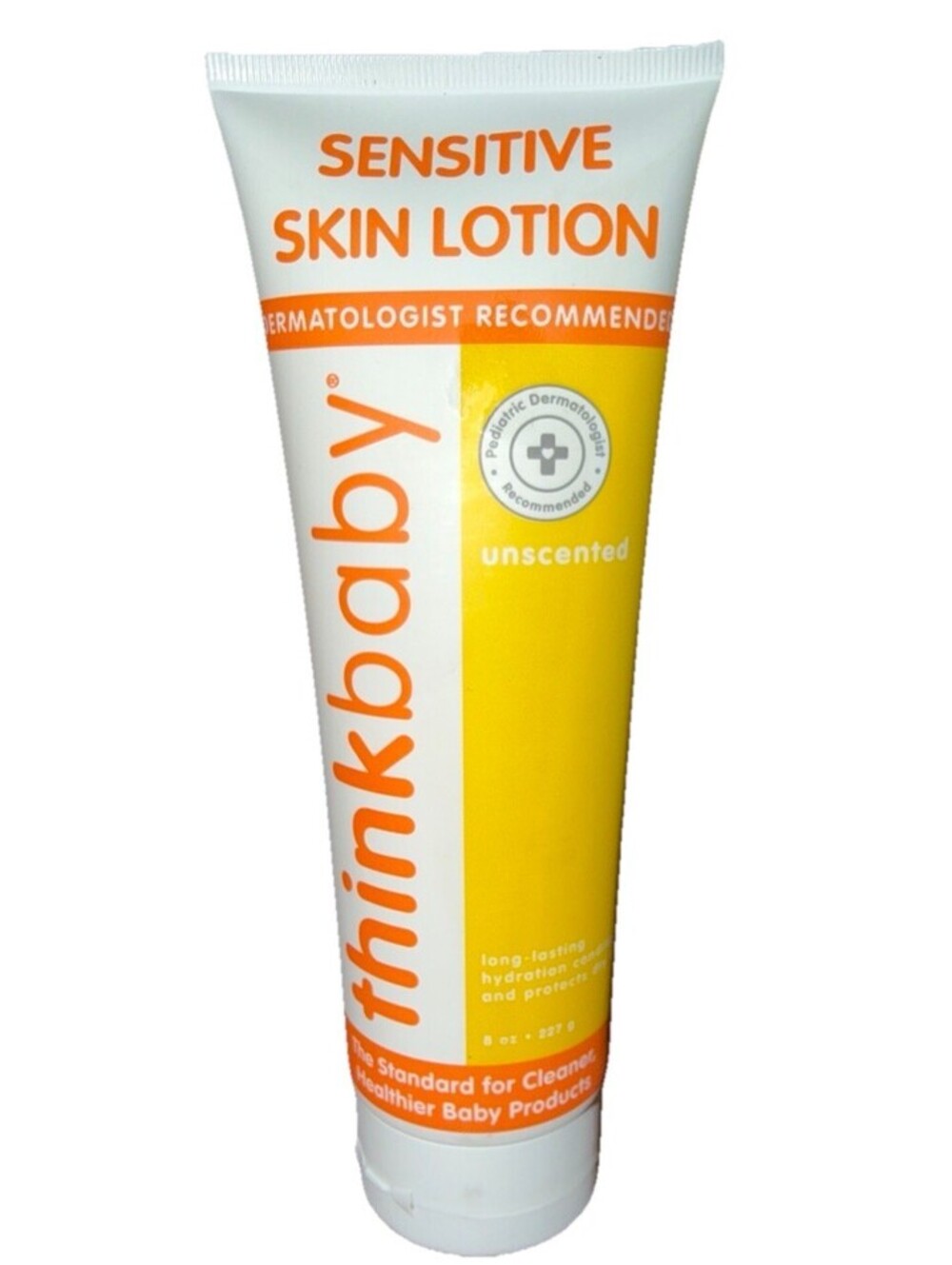 Thinkbaby Sensitive Skin Lotion Unscented 8oz Pack of 4 Dermatologists Recommend